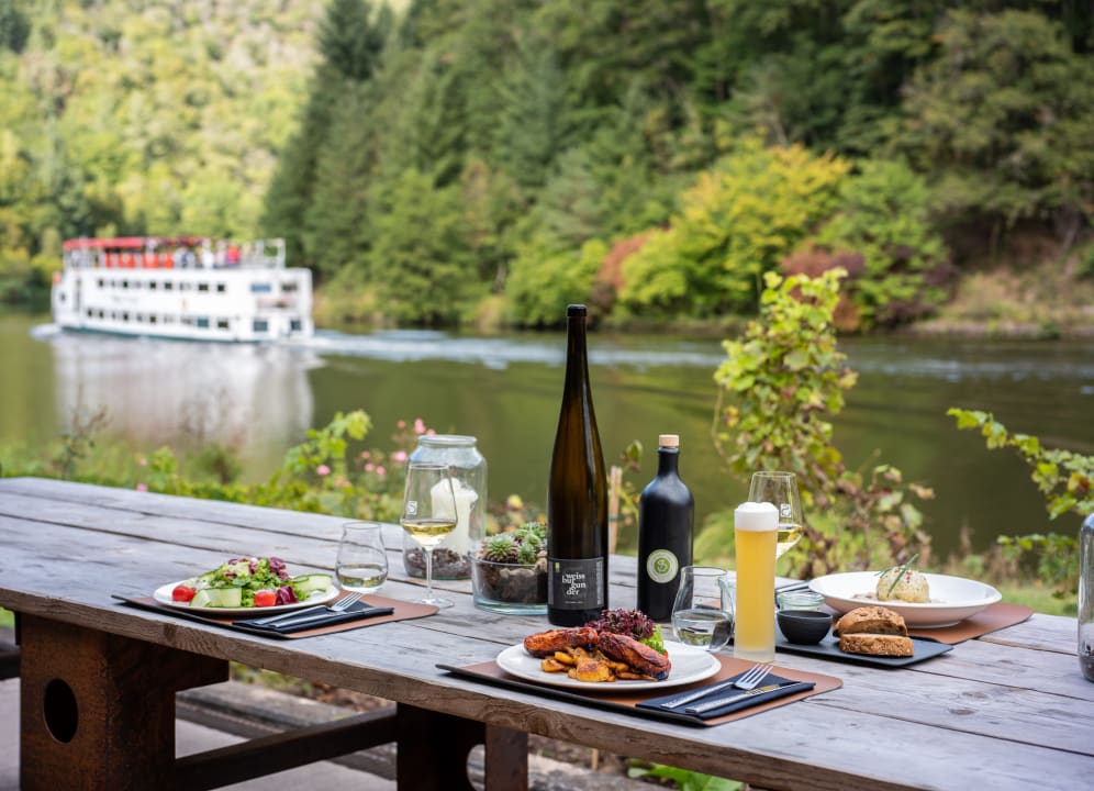 Ausblick Saarschleifenlodge