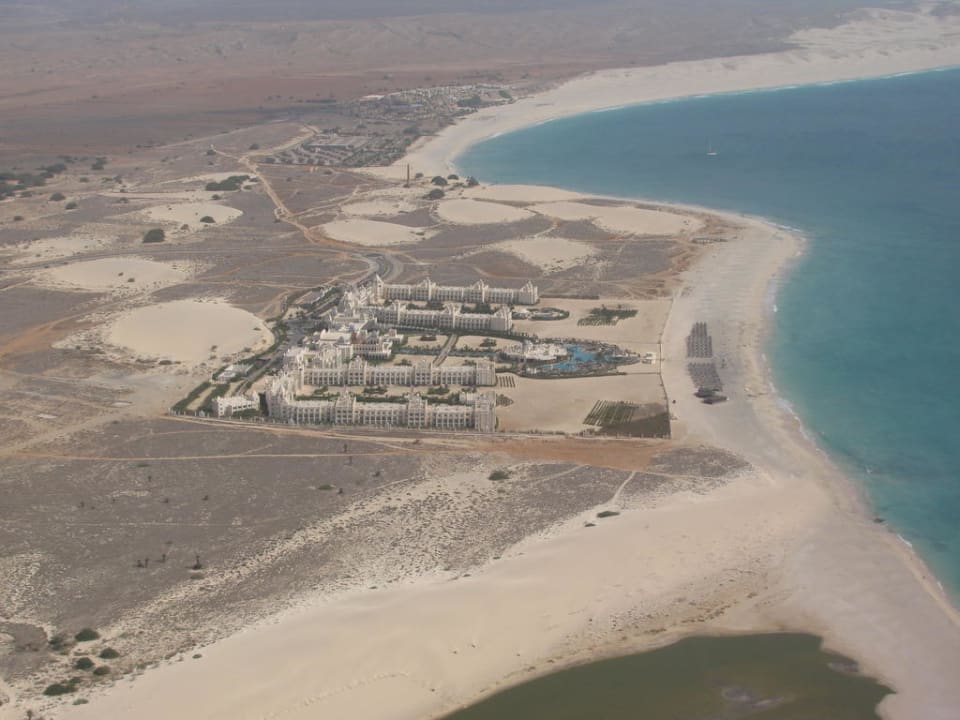 Landeanflug Hotel Riu Karamboa