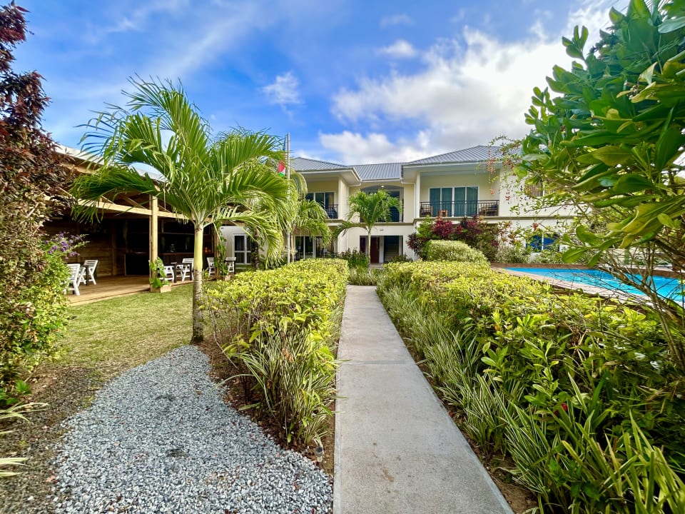 Außenansicht The Seaboards Apartments Seychelles