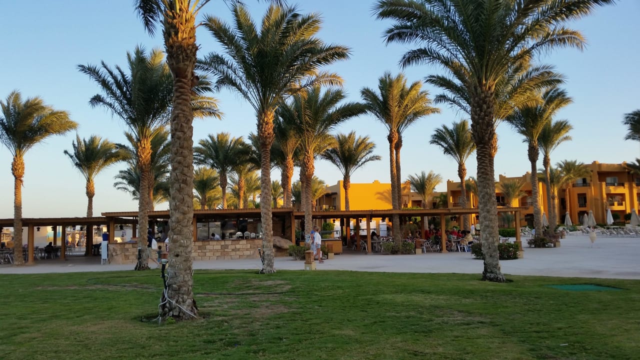 Blick auf die Strandbar Stella Beach Resort & Spa Makadi Bay