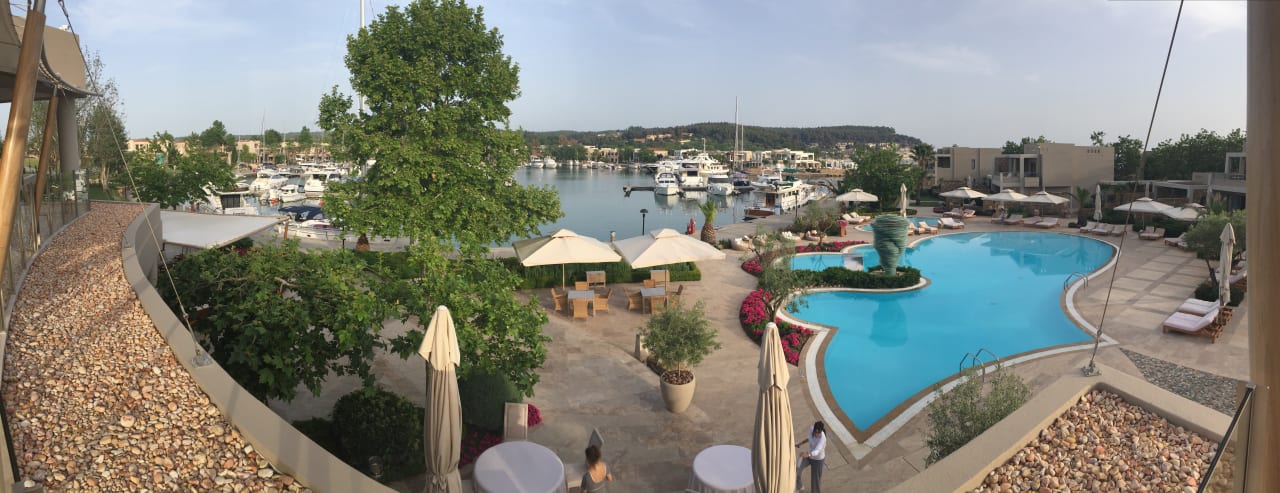 Ausblick Sani Asterias