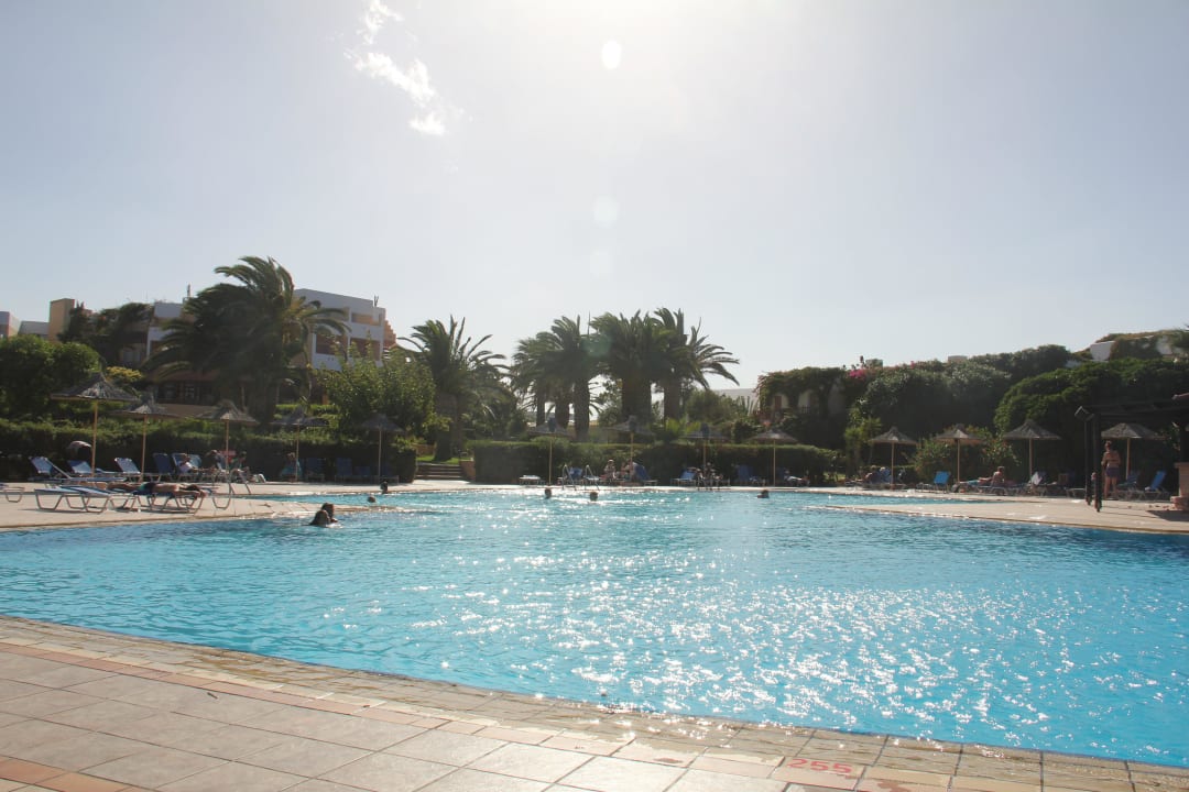 Widok basenu Anissa Beach & Village