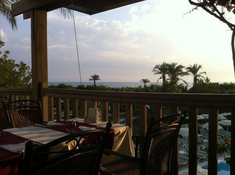 Abends, Blick zum Meer Trendy Aspendos Beach Hotel