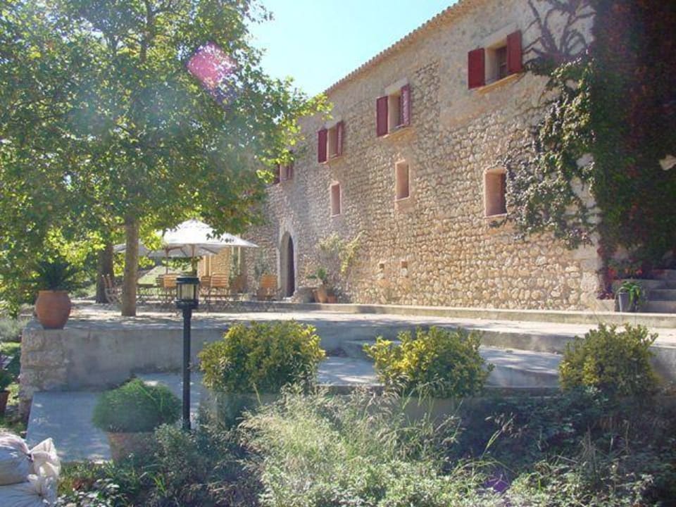 Terraza del agroturismo Honor Vell Finca Honor Vell