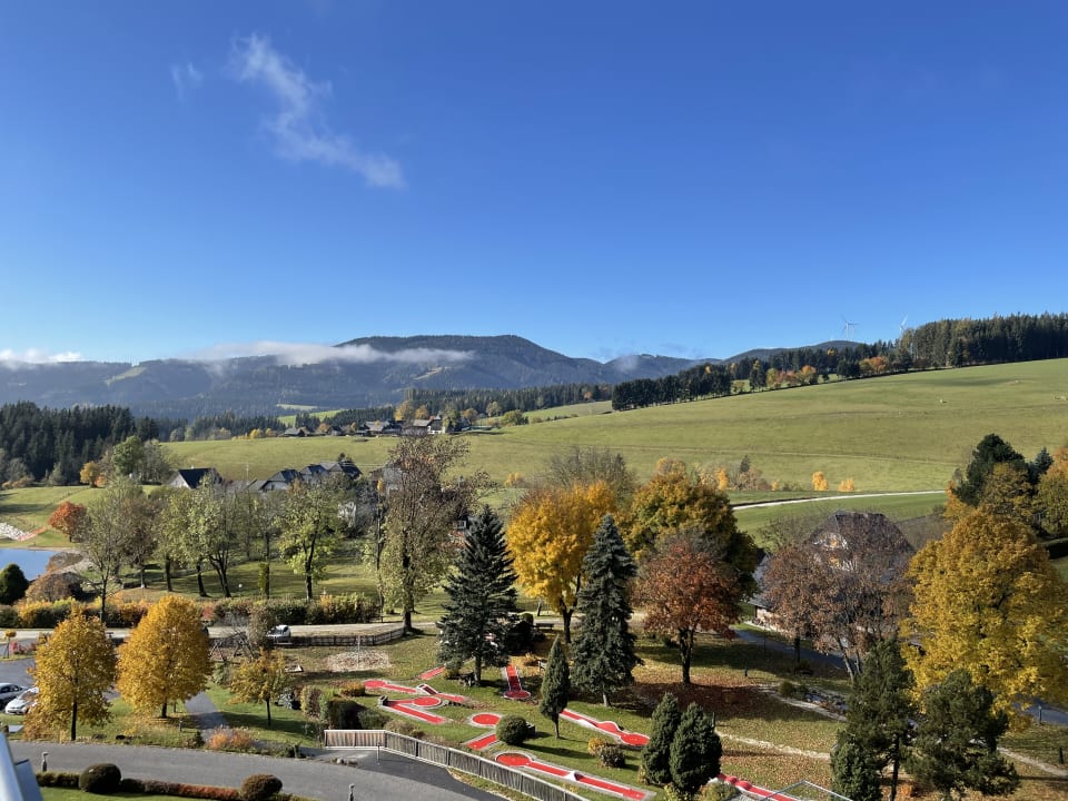 Ausblick Dorfhotel Fasching