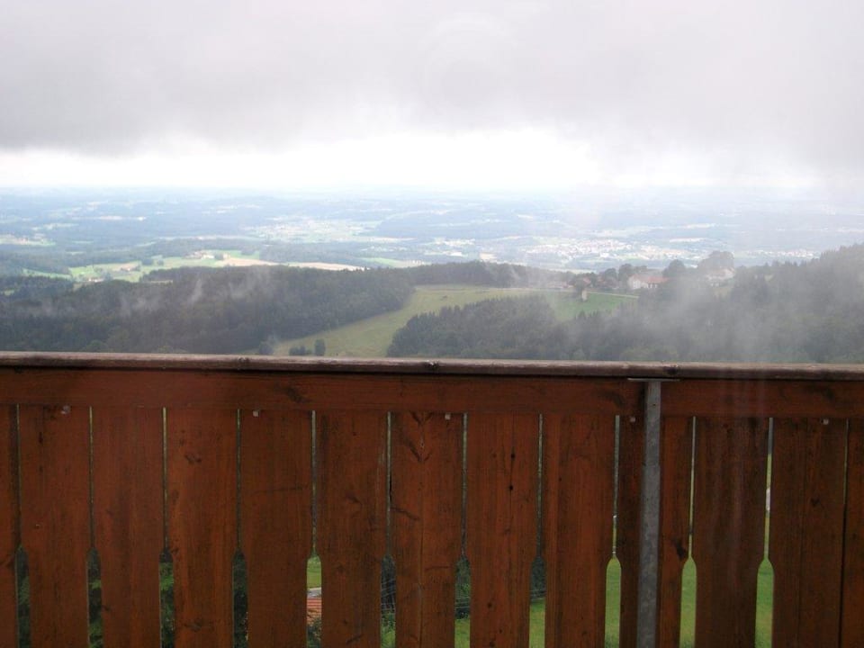 Blick vom Balkon Sonnenwald Hotel