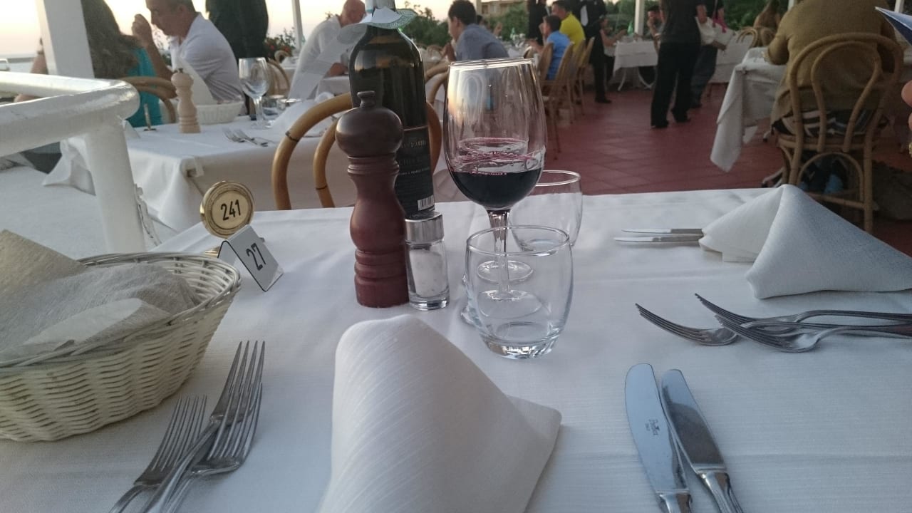 Restaurantterasse Hotel Paradiso Terme Resort & SPA