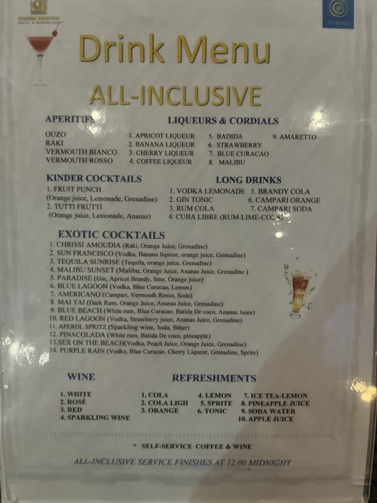 Gastro TUI SUNEO Chrissi Amoudia