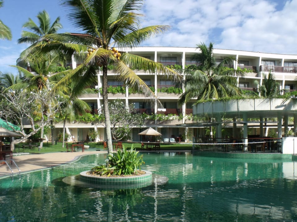 Blick vom Zimmer Occidental Eden Beruwala, a member of Barcelo Hotel Group