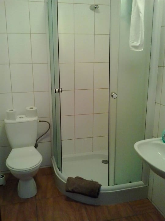 Badezimmer Hotel Pomezí