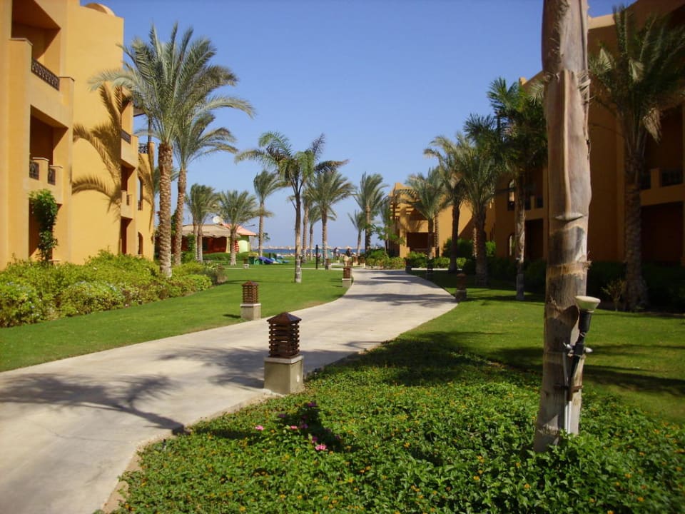 Der Weg zum Strand Stella Beach Resort & Spa Makadi Bay