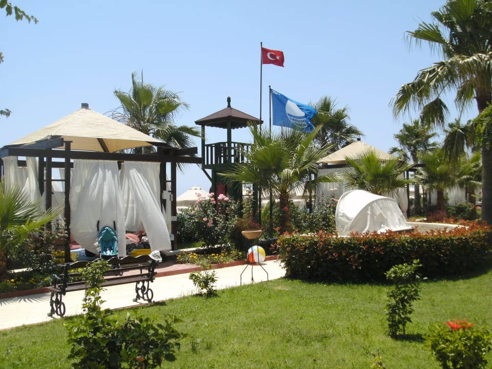 Weg durch den Garten Saphir Resort & Spa