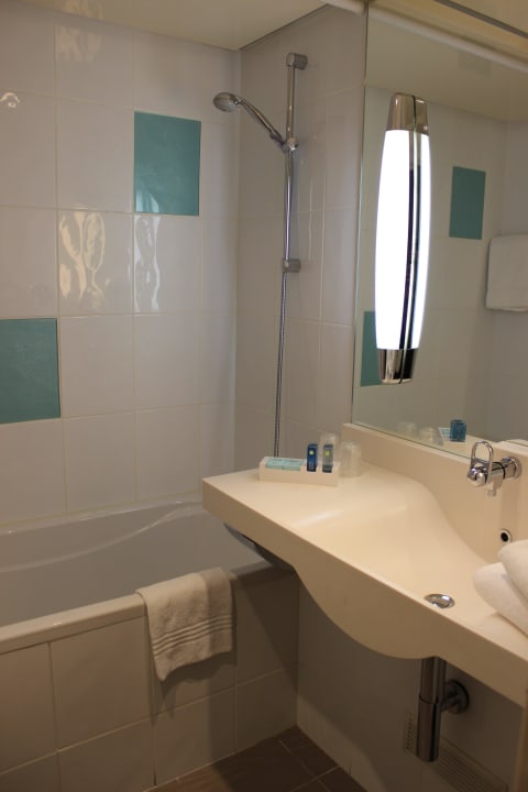 The bathroom Hotel Novotel Cite des Congres