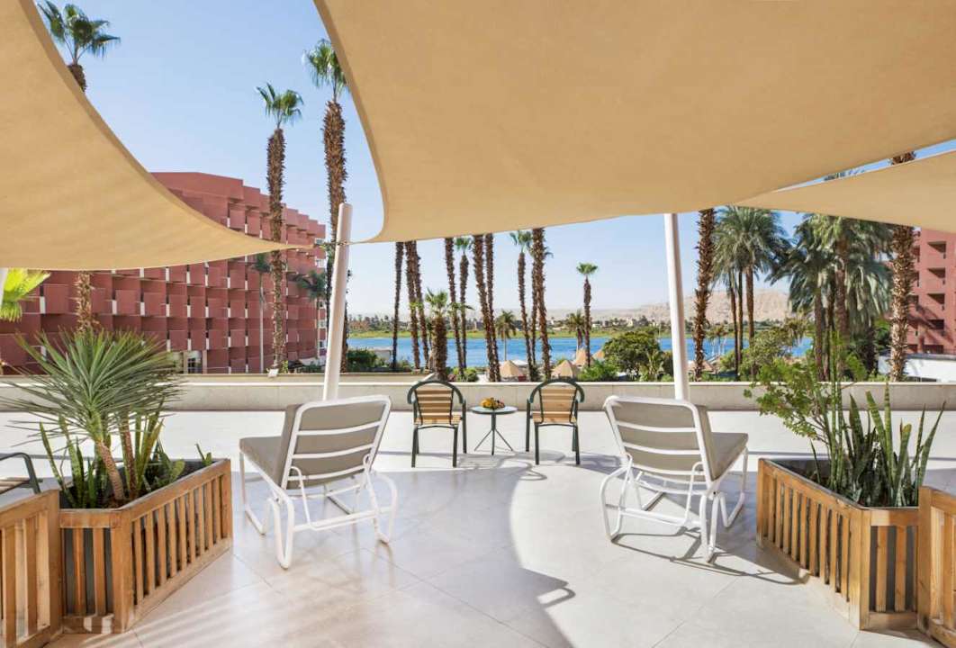 Ausblick Pyramisa Hotel Luxor