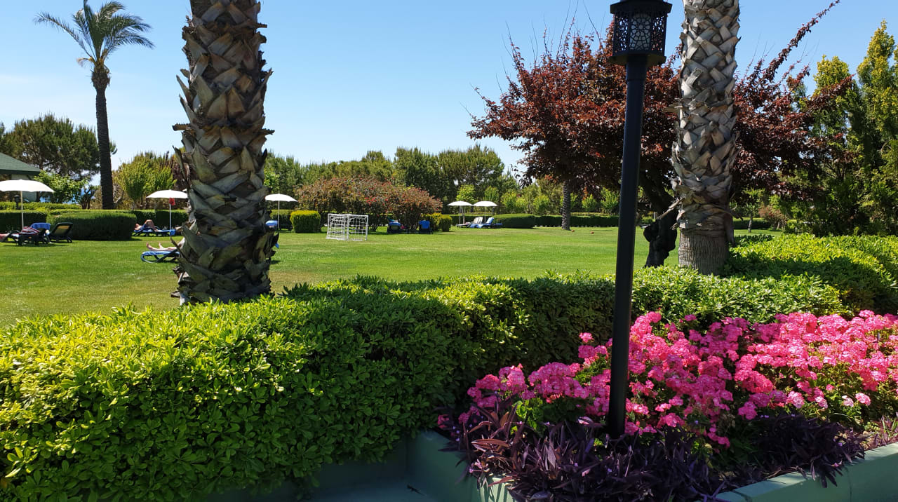 Gartenanlage Trendy Aspendos Beach Hotel