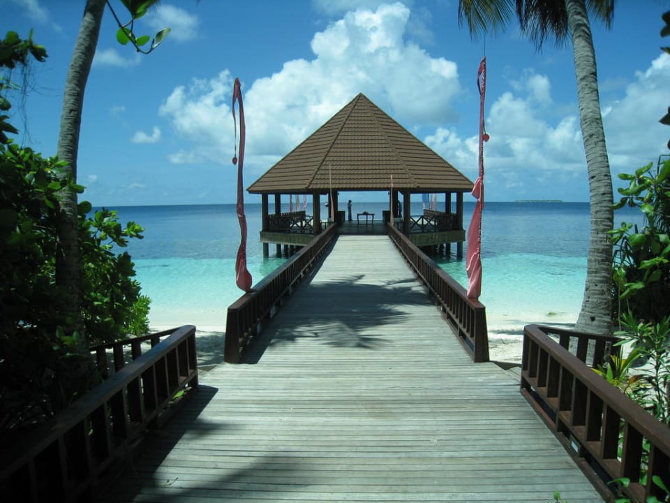 Ankunftssteg ROBINSON MALDIVES