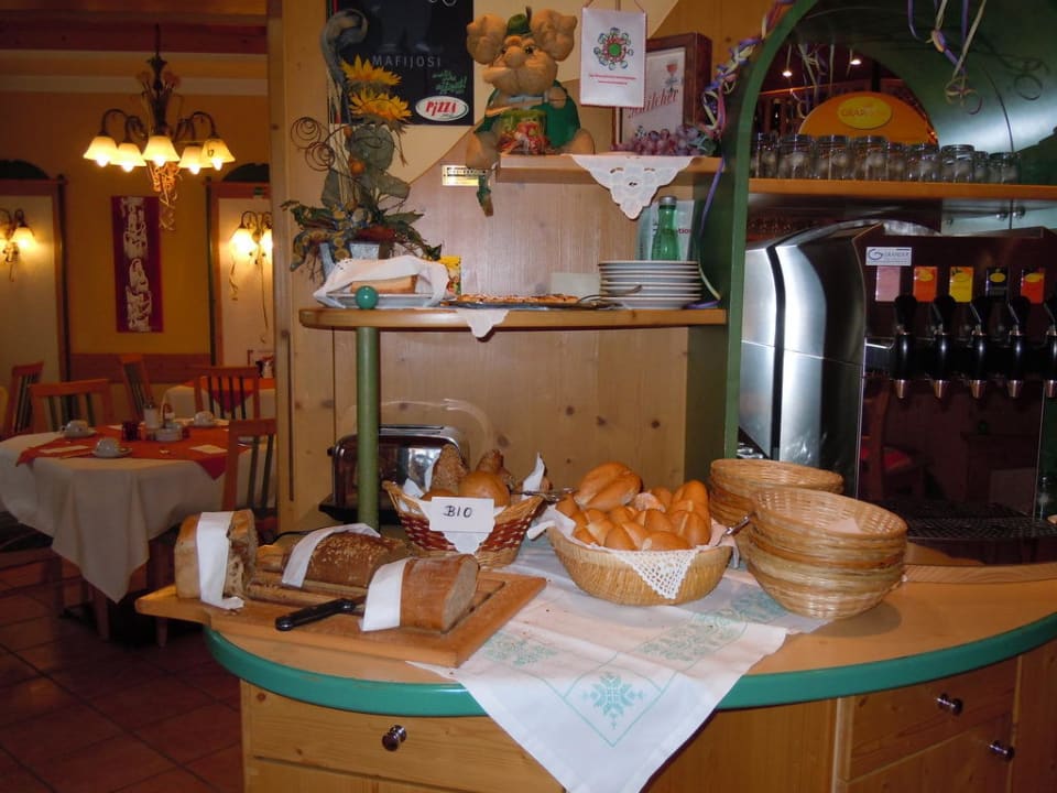 Frühstück Hotel Garni - Thermenoase