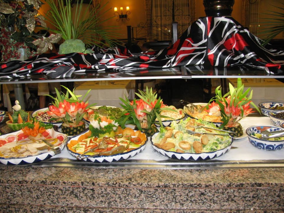 Salatbuffet Hotel Riu Tequila