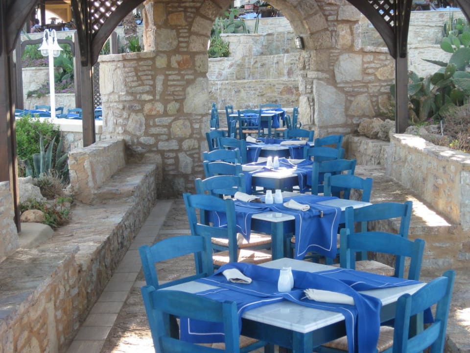 Typisch griechisches Bild. Hotel Kalithea Horizon Royal