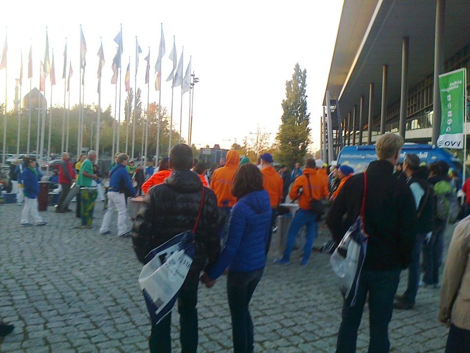 Zwischen Hotel und Kongresszentrum Maritim Hotel Dresden