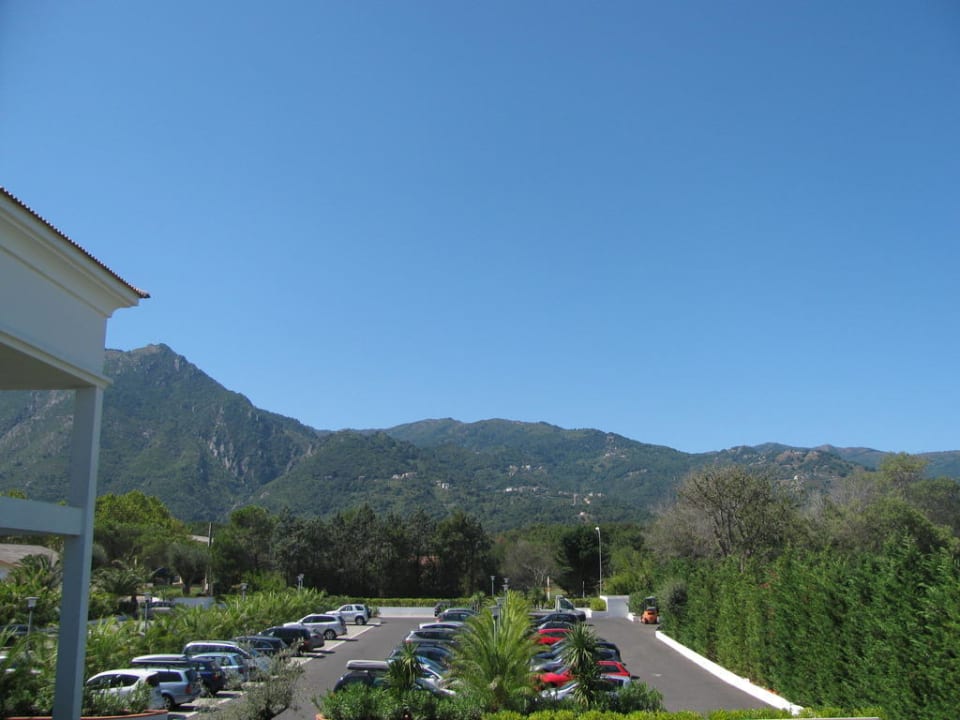 Blick vom Balkon  Résidence Sognu Di Rena