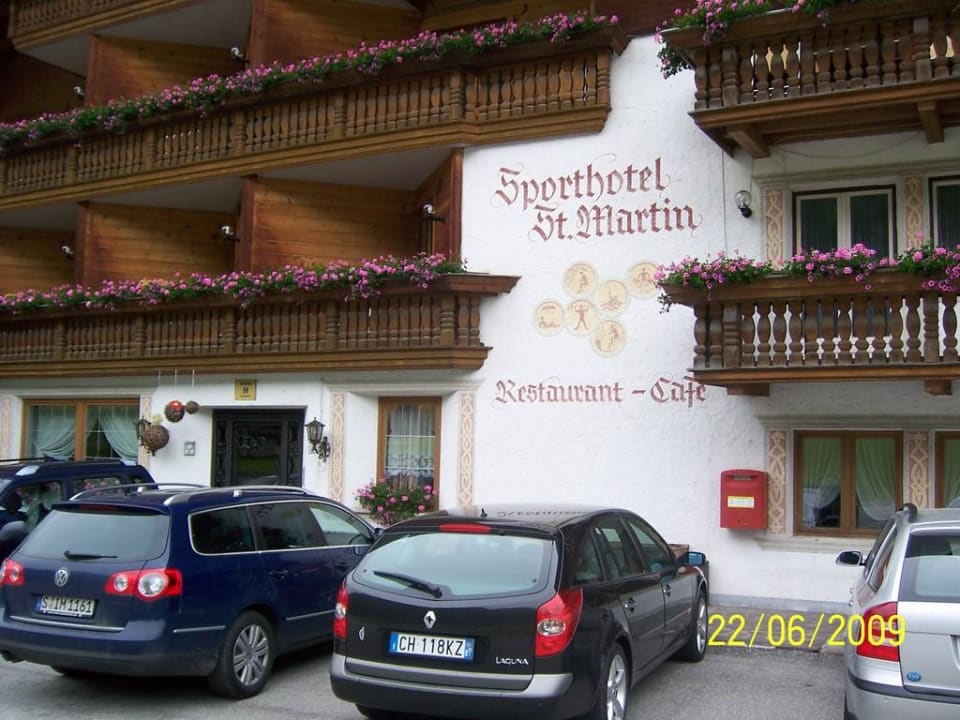 Hoteleingang Martins Teamhouse