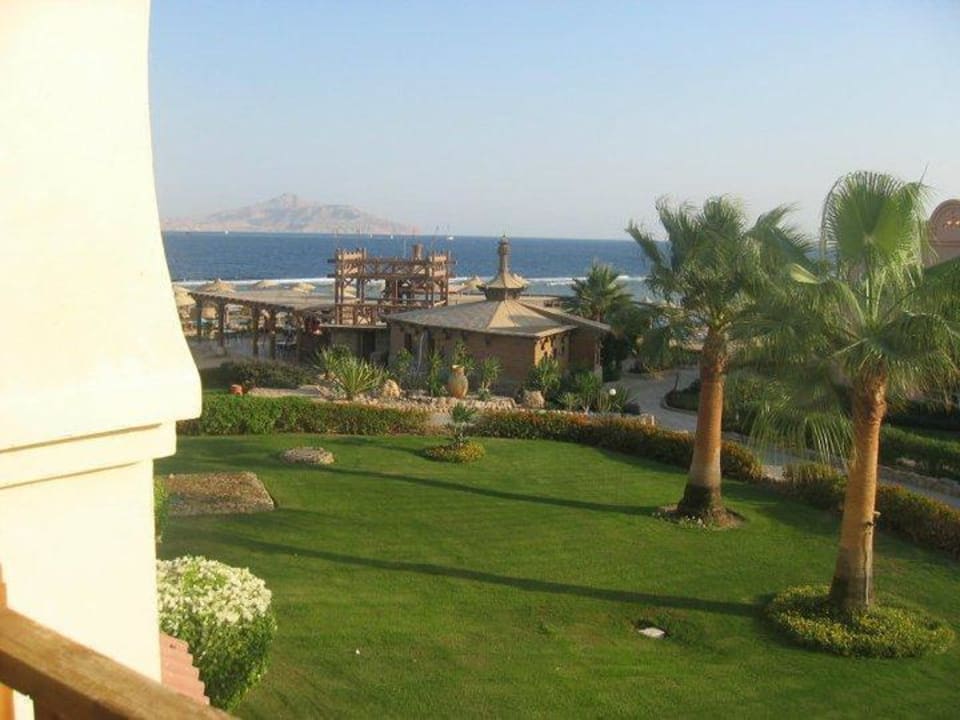 Ausblick vom Balkon Charmillion Sea Life Resort