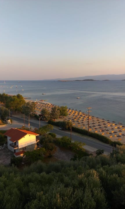Ausblick Zimmer Akrathos Beach Hotel