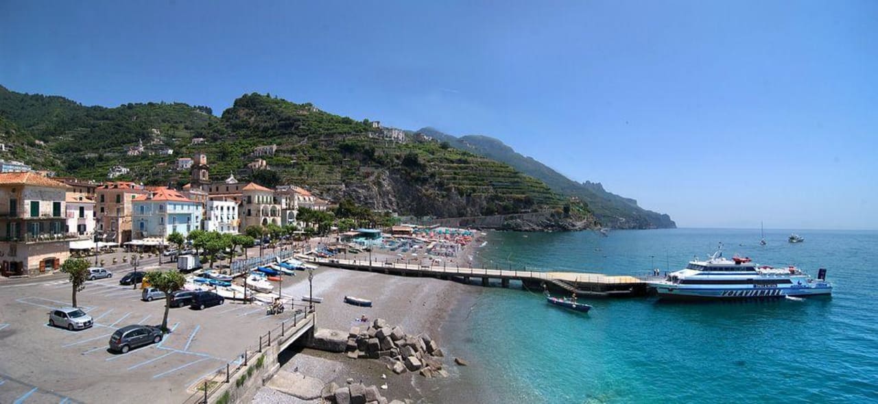 Spiaggia dell'hotel Hotel Santa Lucia