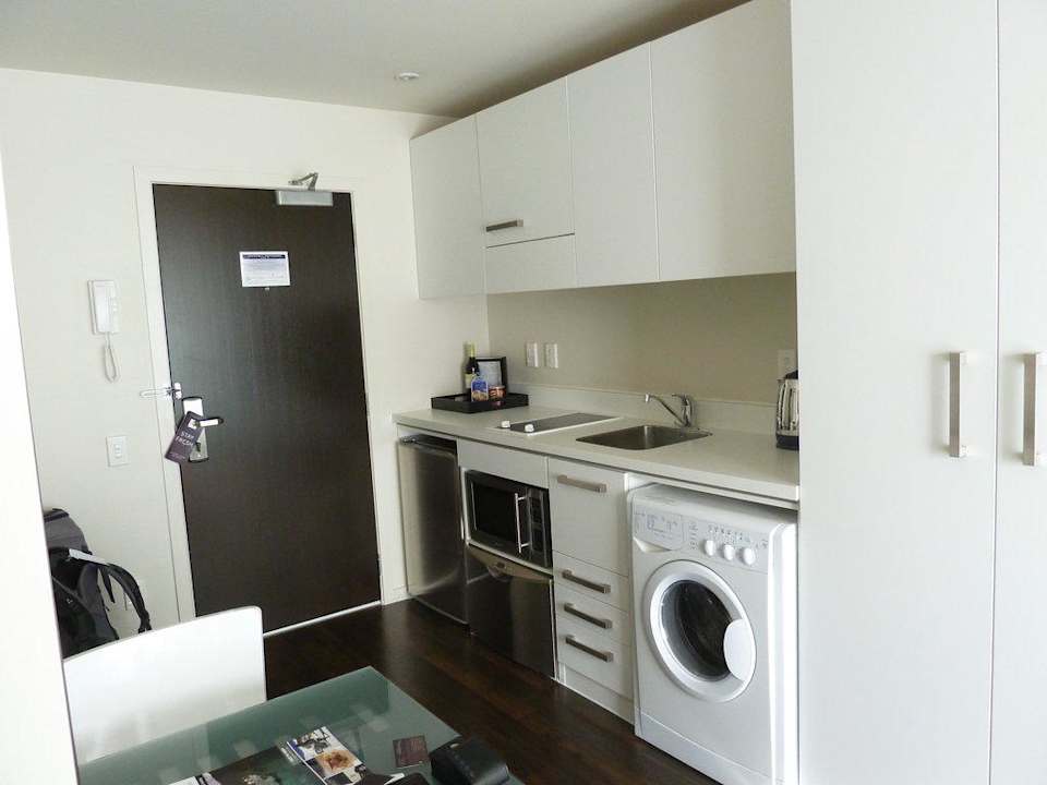 Zimmer / Küche The Quadrant Hotel