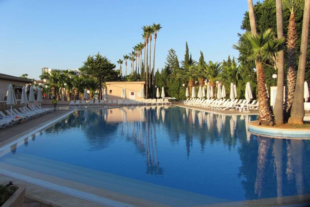 Blick von der Terrasse vom Speisesaal Hipotels Mediterraneo Club