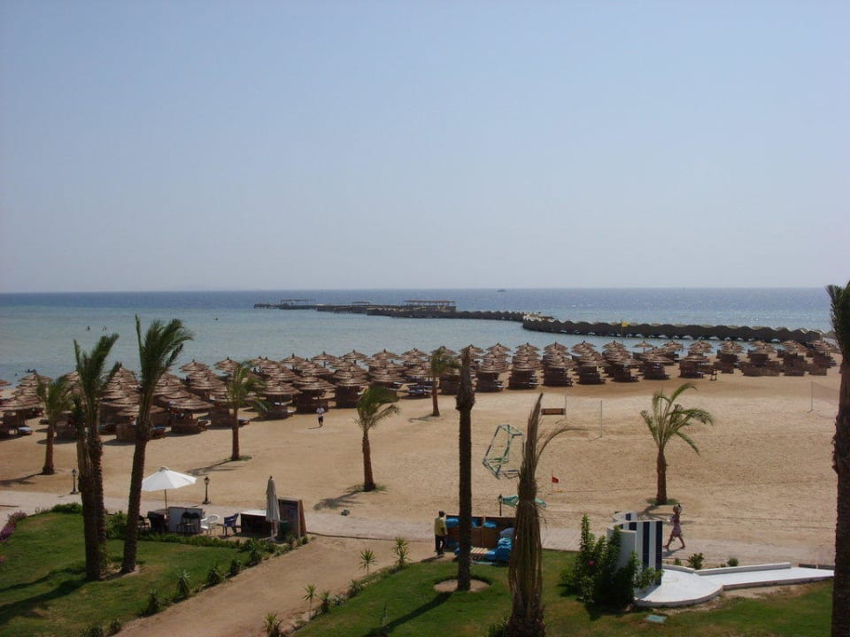 Ausblick Arena zum Strand Titanic Beach Spa & Aqua Park