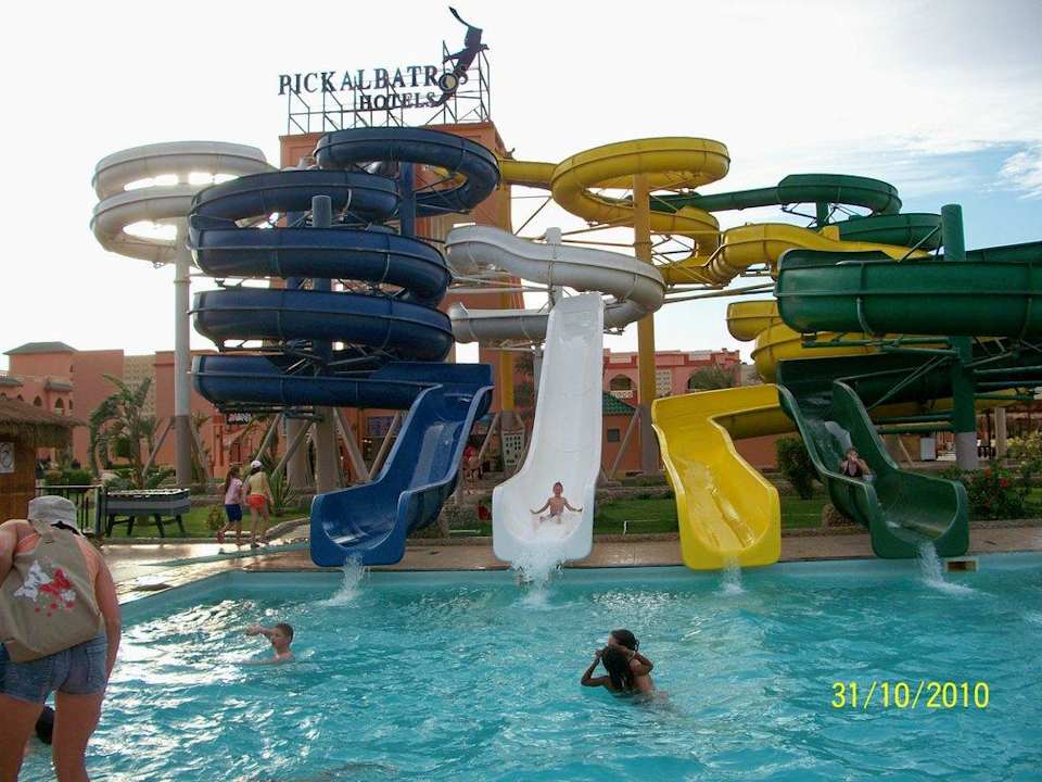 Riesenrutsche Pickalbatros Aqua Park Resort - Hurghada
