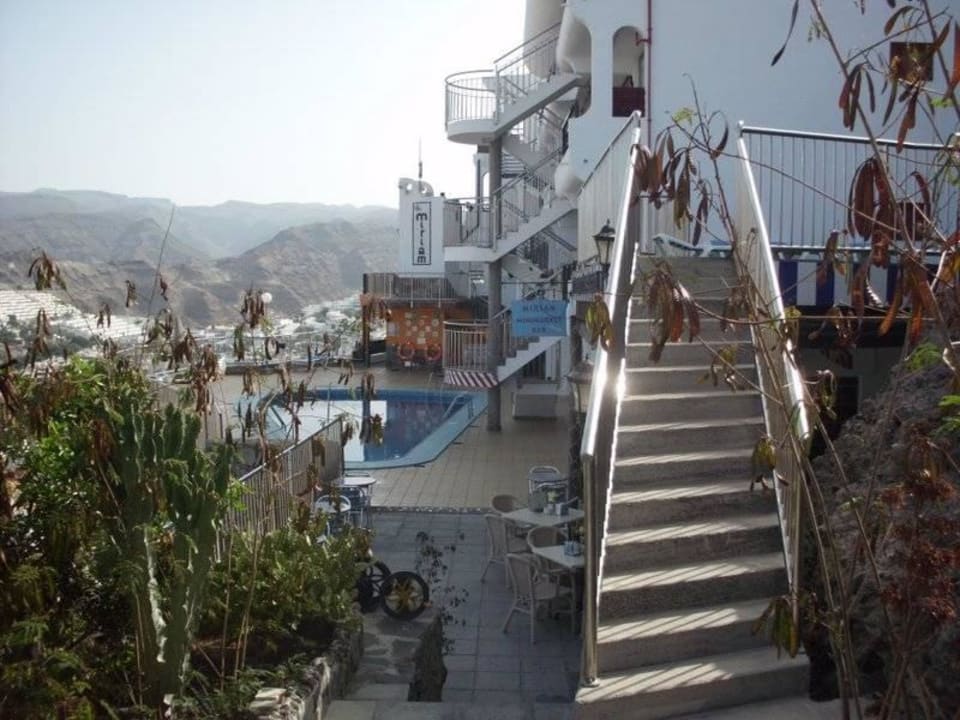 Zugang zur 2.Terrasse Apartment Miriam