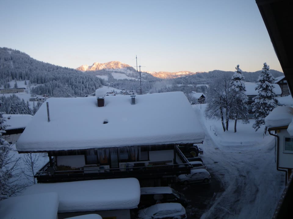 Blick vom Balkon Gästehaus Jasmin