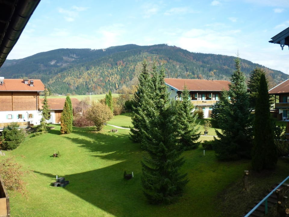 Ausblick vom Hotelzimmer Das Bergmayr - Chiemgauer Alpenhotel