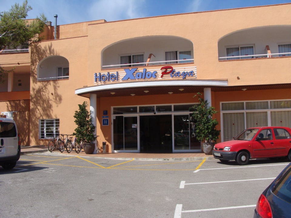 Hoteleingang Hotel Xaloc Playa