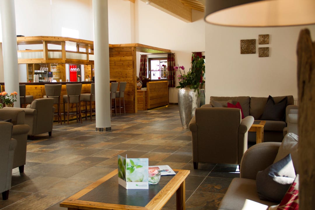 Empfangshalle und Lobby Landhotel Gockelwirt