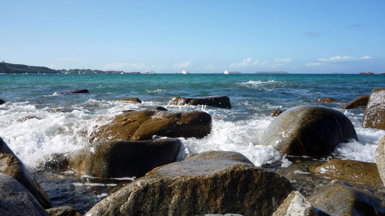 Strand in Perros-Guirec Hotel de Perros