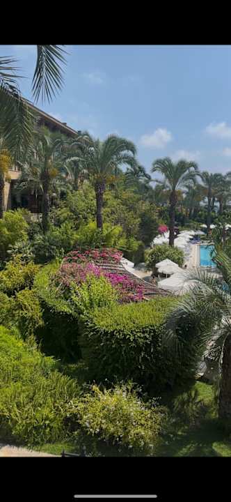 Gartenanlage Sunis Kumköy Beach Resort Hotel & Spa