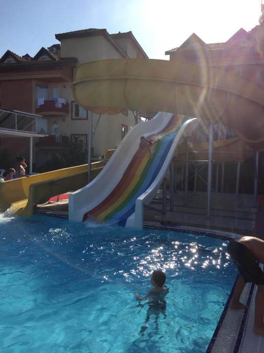 Rutschen Pool Hotel Orfeus Park