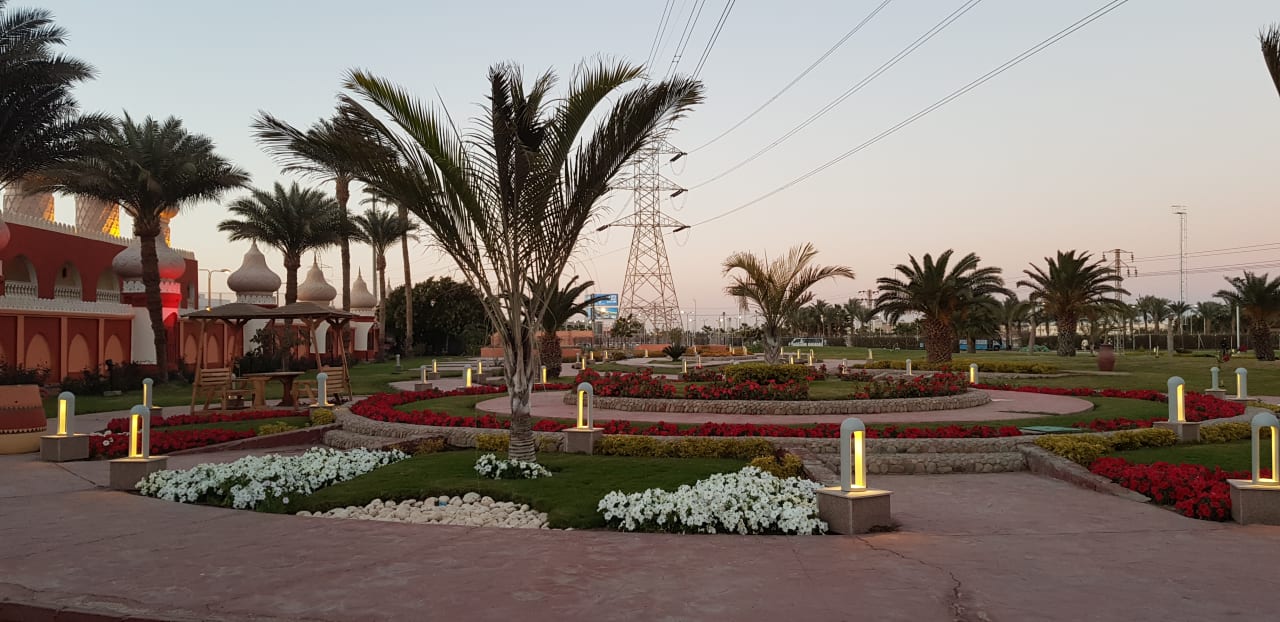 Gartenanlage Pickalbatros Alf Leila Wa Leila Resort - Neverland Hurghada