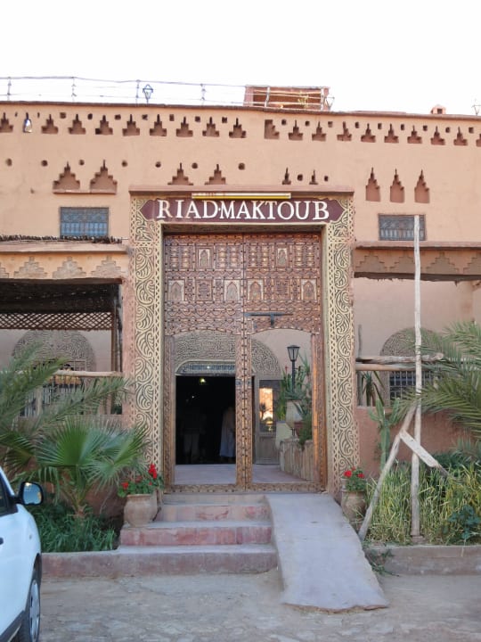 Eingang Hotel Riad Maktoub
