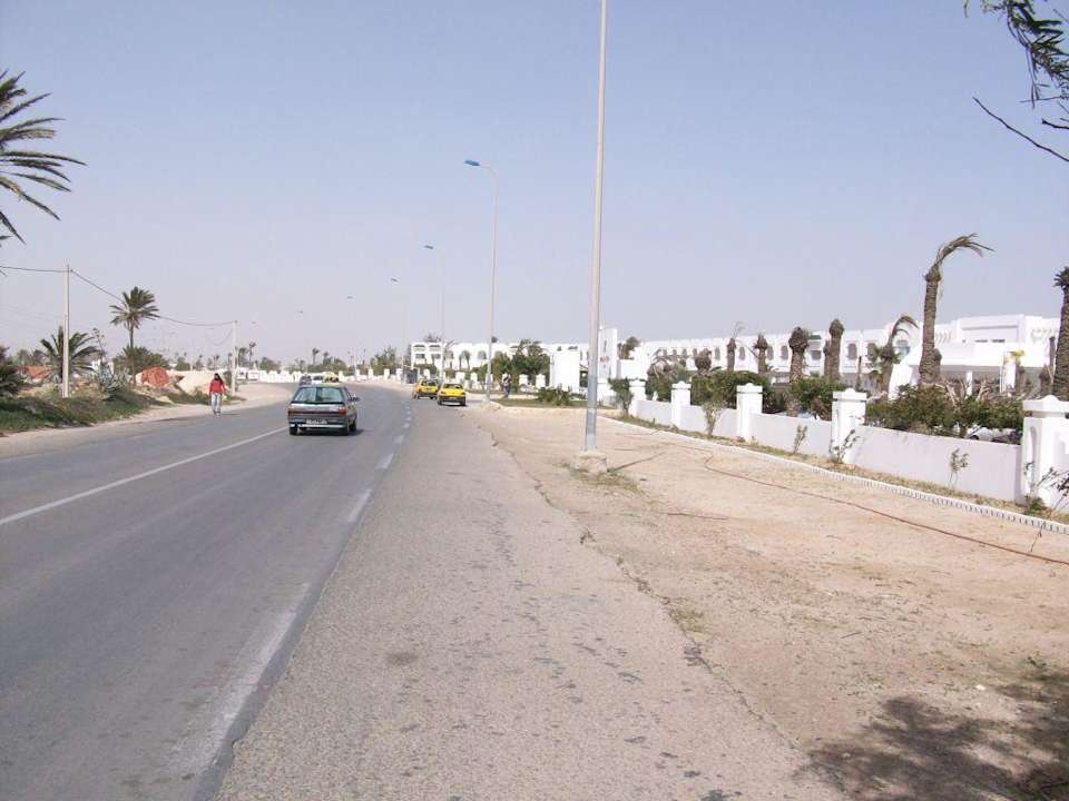 Hotelanfahrt Djerba Sun Beach Hotel & Spa