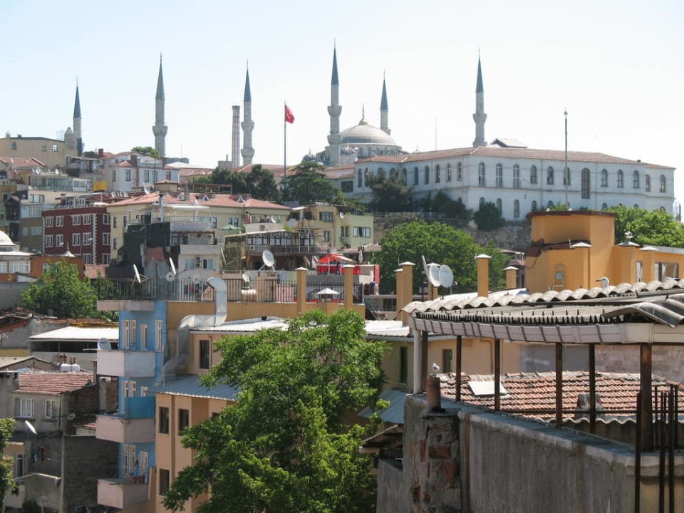 Blick von der Terrasse Hotel Saruhan