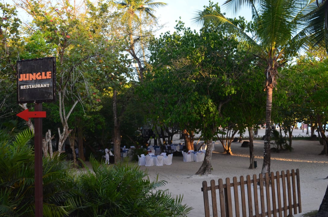 Jungle Restaurant - al a card Dominikanisch Dreams La Romana Resort & Spa