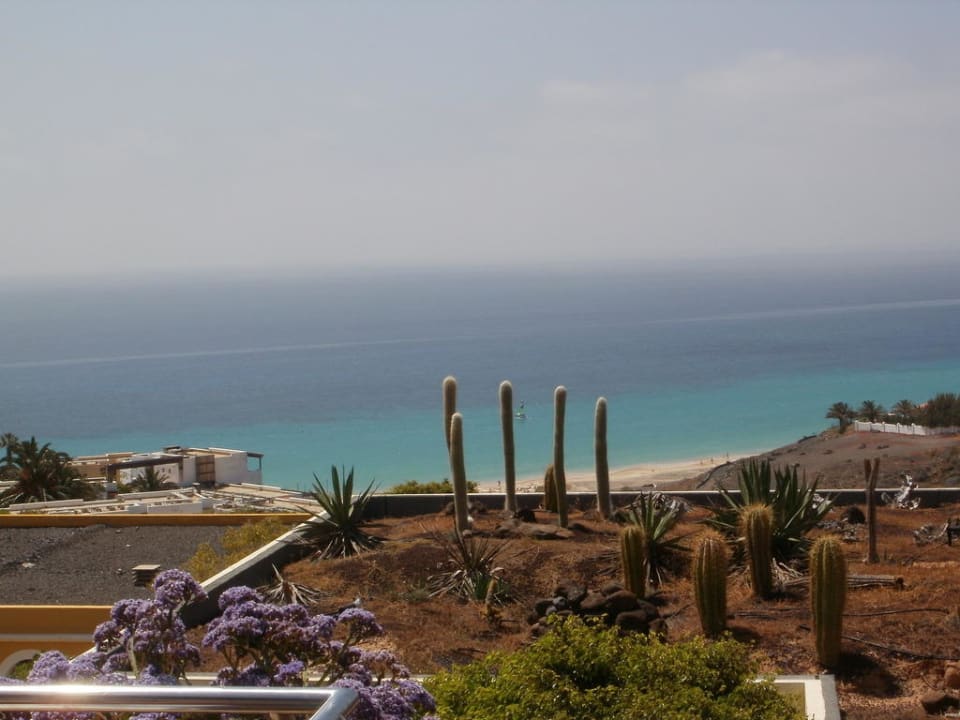 Blick von unserem Balkon auf das Meer AluaVillage Fuerteventura