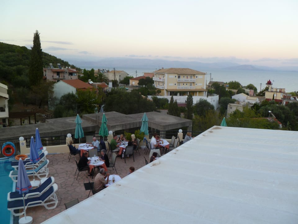 Pool und Restaurant CORFU PELAGOS HOTEL