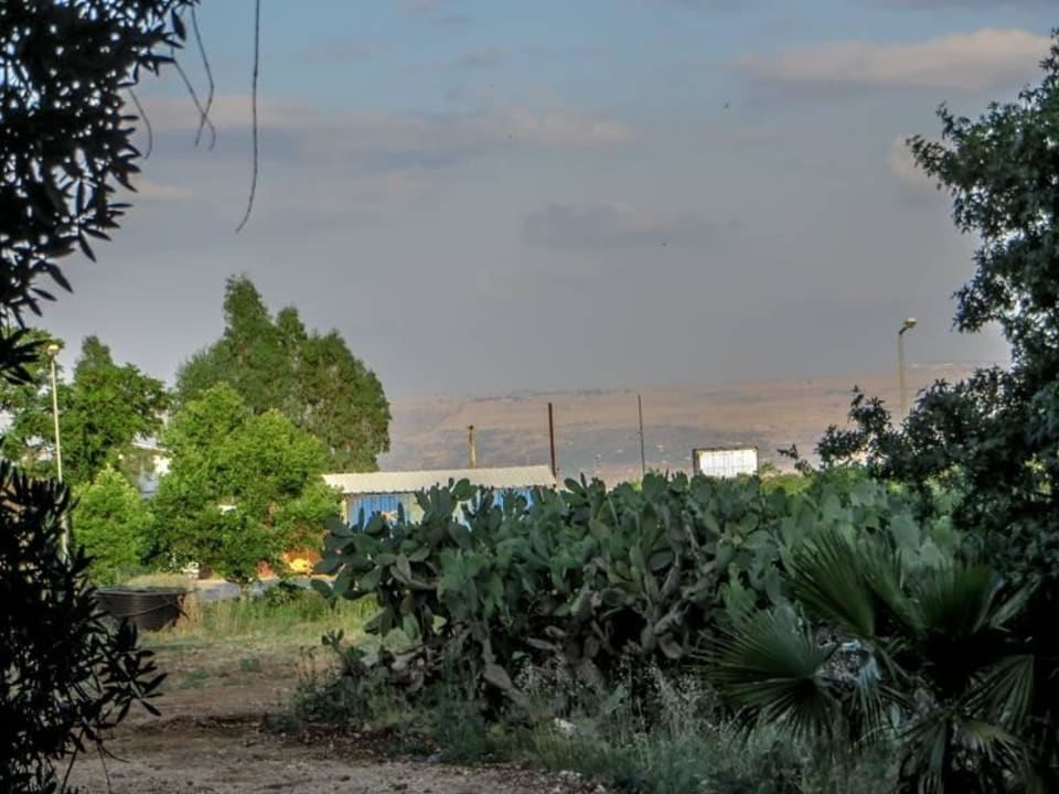 Blick aus dem Kibbuz Hotel Amiad Kibbutz Country Lodging