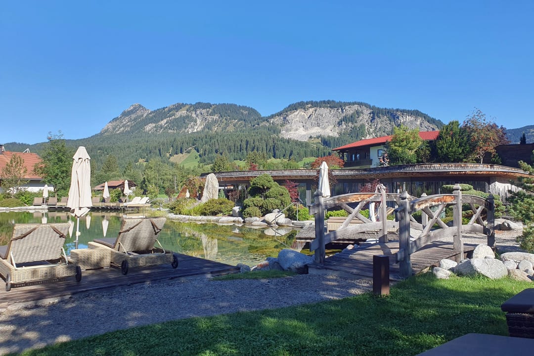 Gartenanlage Wellnesshotel Engel